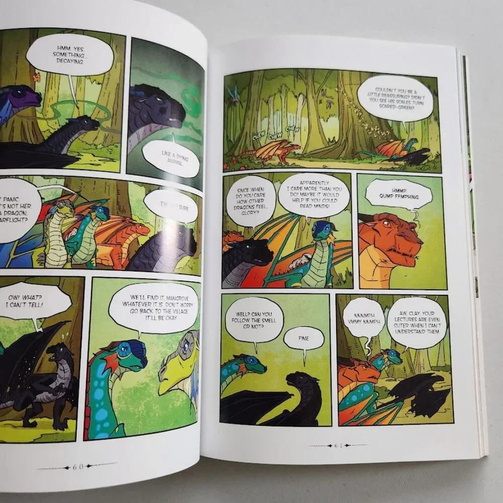 New Wings of Fire The Hidden Kingdom Graphic Novel #3 Comic Book Graphix 9781338